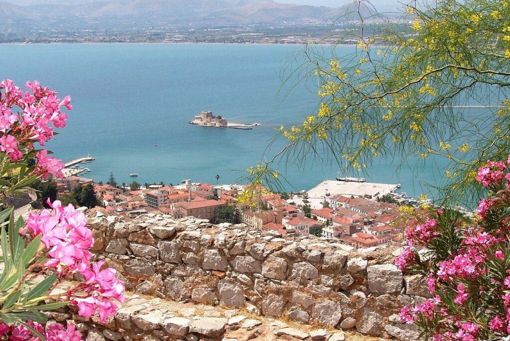 Bourtzi Castle in Nafplio | Vintage Stone House