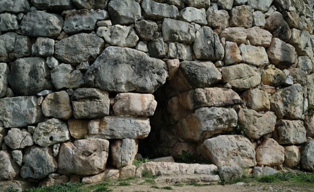 Κυκλώπεια τείχη στην Τίρυνθα, Αργολίδα